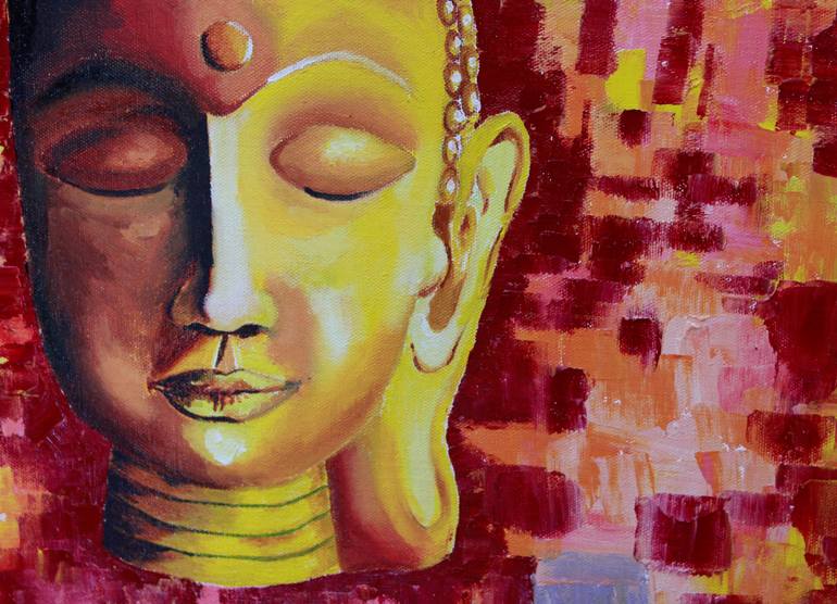 Original Figurative Religion Painting by Akshatha N