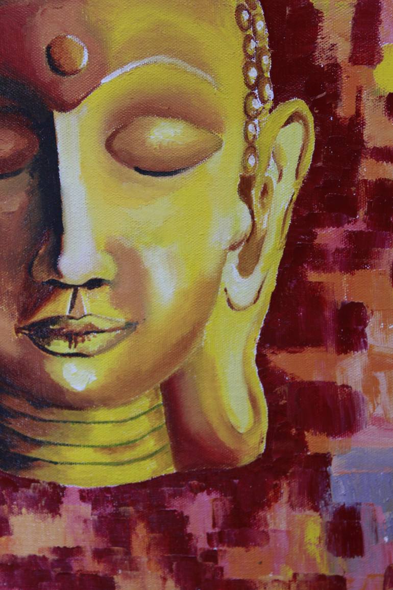 Original Figurative Religion Painting by Akshatha N