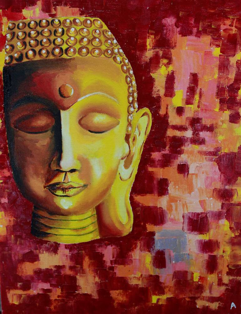 Original Figurative Religion Painting by Akshatha N