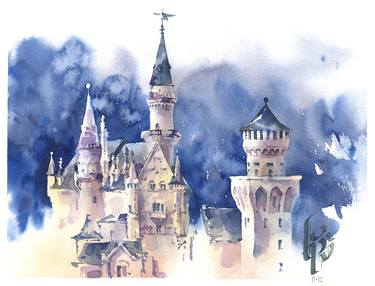 Print of Architecture Paintings by Ksenia Selianko