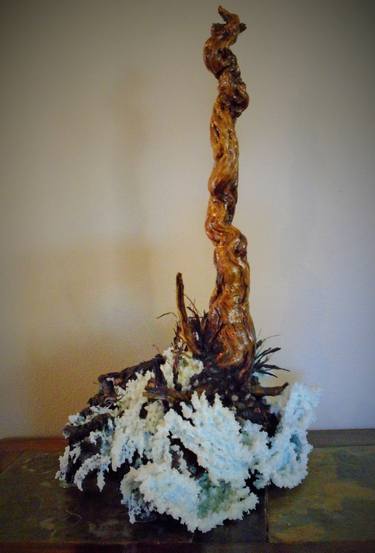 Original Abstract Expressionism Political Sculpture by Nath Raye