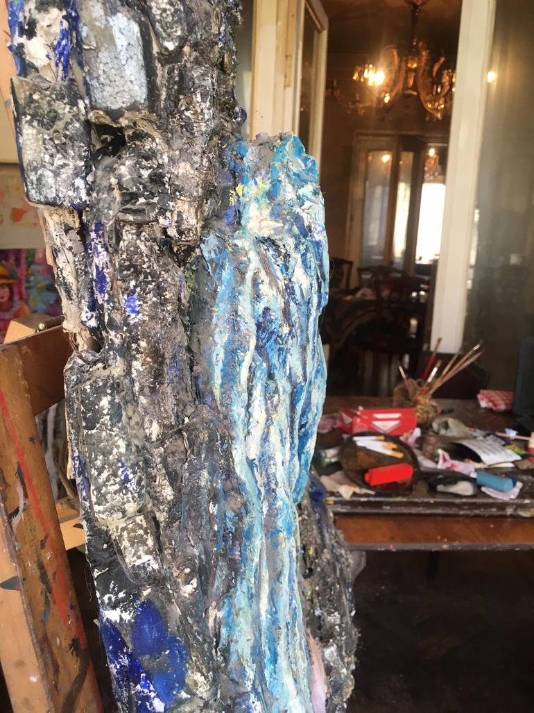 Original Abstract Expressionism Women Sculpture by Maia Karseladze