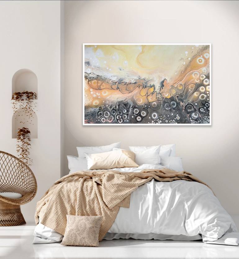 Original Abstract Painting by Alexandra Dobreikin