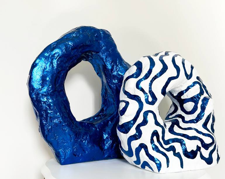Original Abstract Sculpture by Alexandra Dobreikin