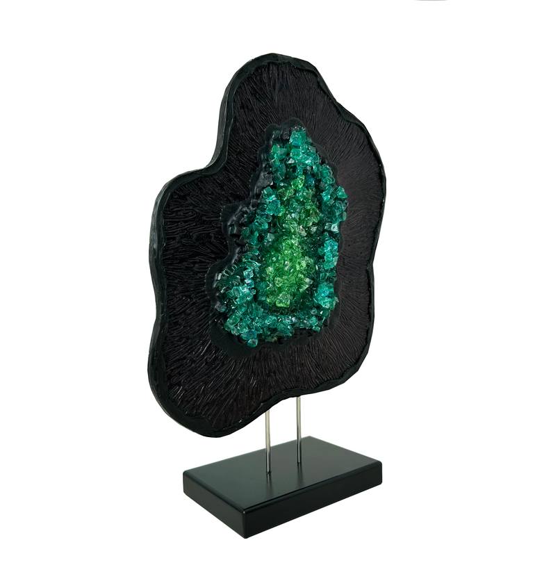 Original Art Deco Nature Sculpture by Alexandra Dobreikin
