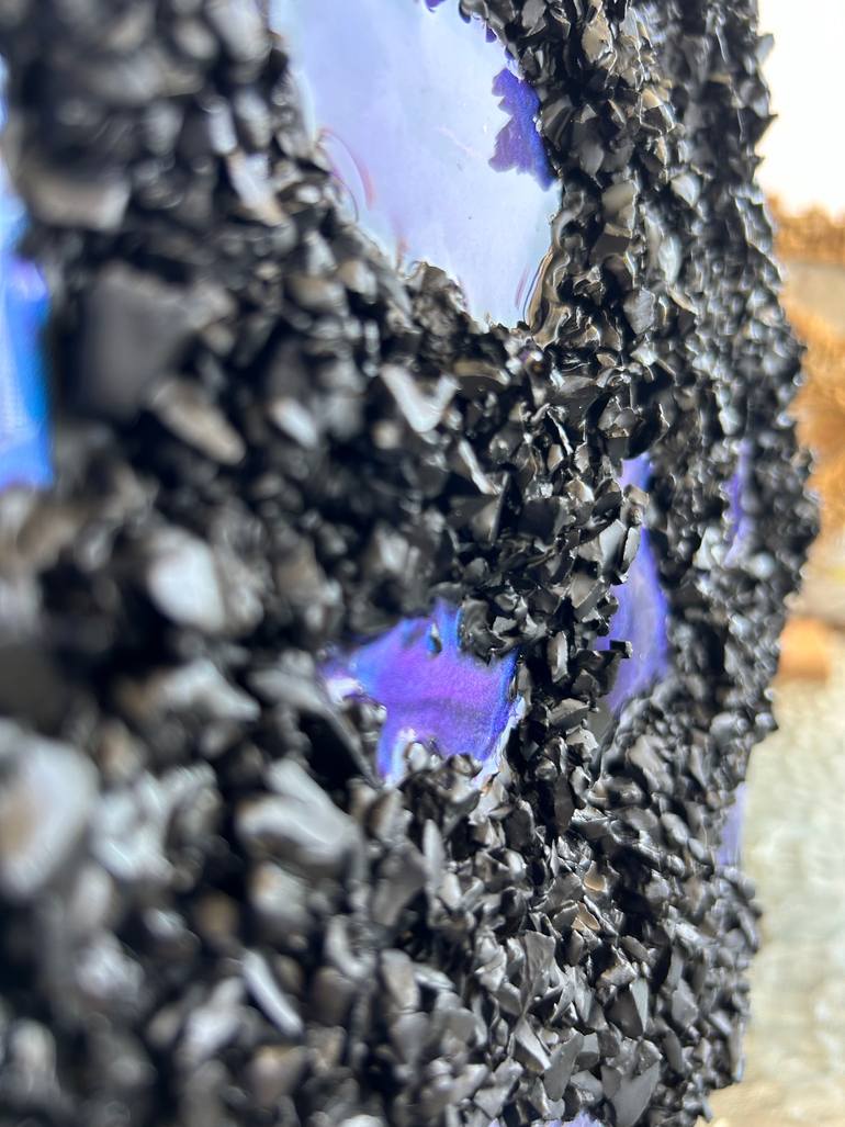 Original Abstract Expressionism Abstract Sculpture by Alexandra Dobreikin