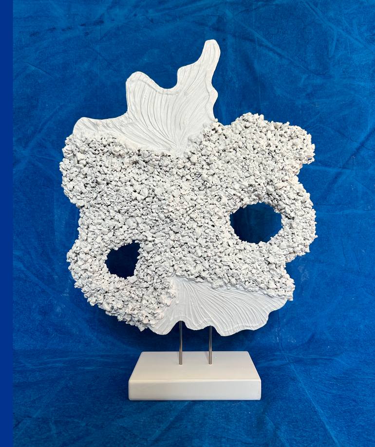 Original Abstract Expressionism Abstract Sculpture by Alexandra Dobreikin