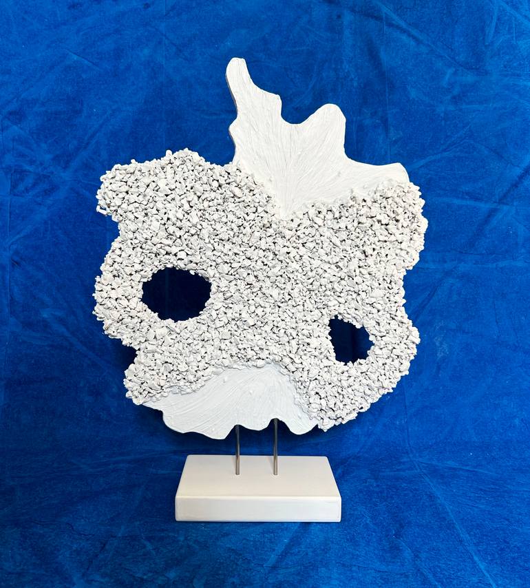 Original Abstract Expressionism Abstract Sculpture by Alexandra Dobreikin