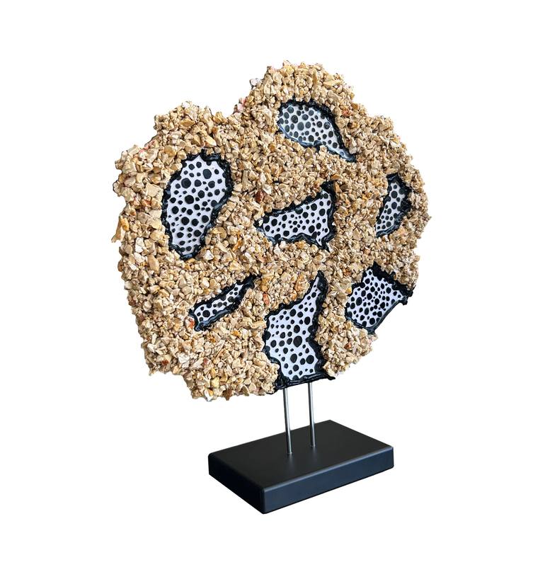 Original Abstract Expressionism Abstract Sculpture by Alexandra Dobreikin