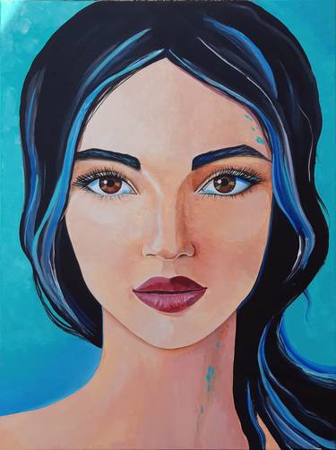 Original Women Paintings by Alexandra Dobreikin