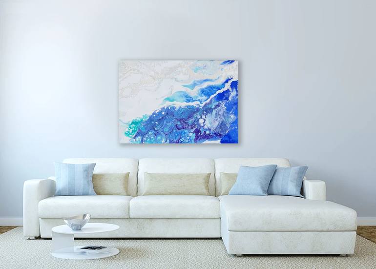 Original Abstract Painting by Alexandra Dobreikin