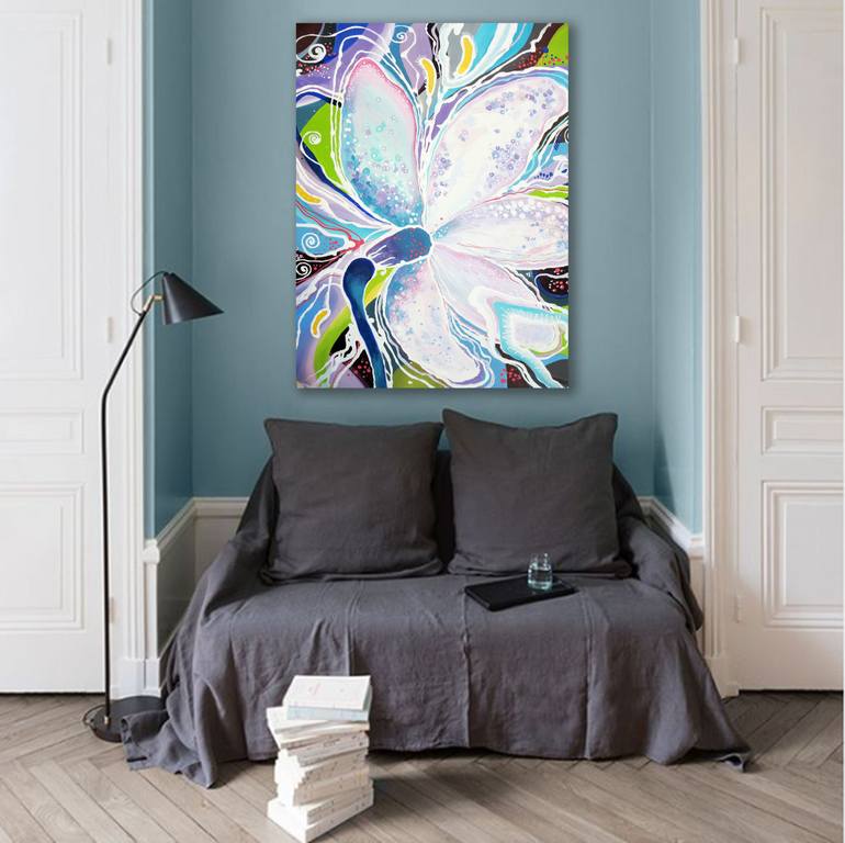 Original Abstract Painting by Alexandra Dobreikin