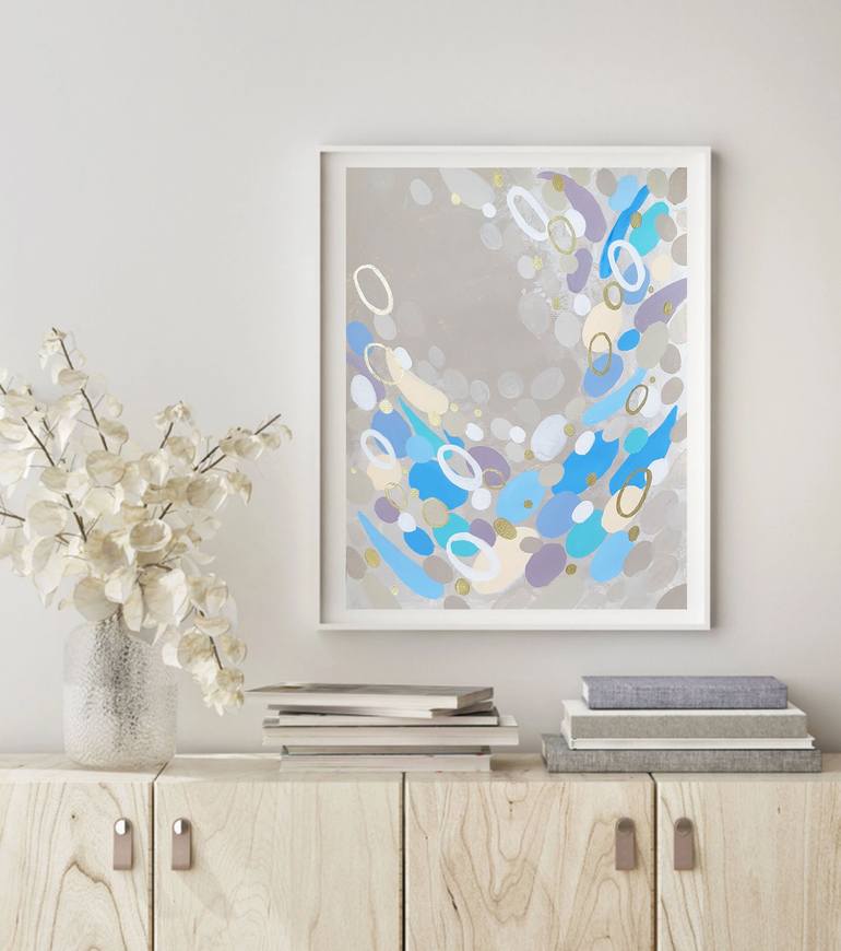 Original Abstract Painting by Alexandra Dobreikin