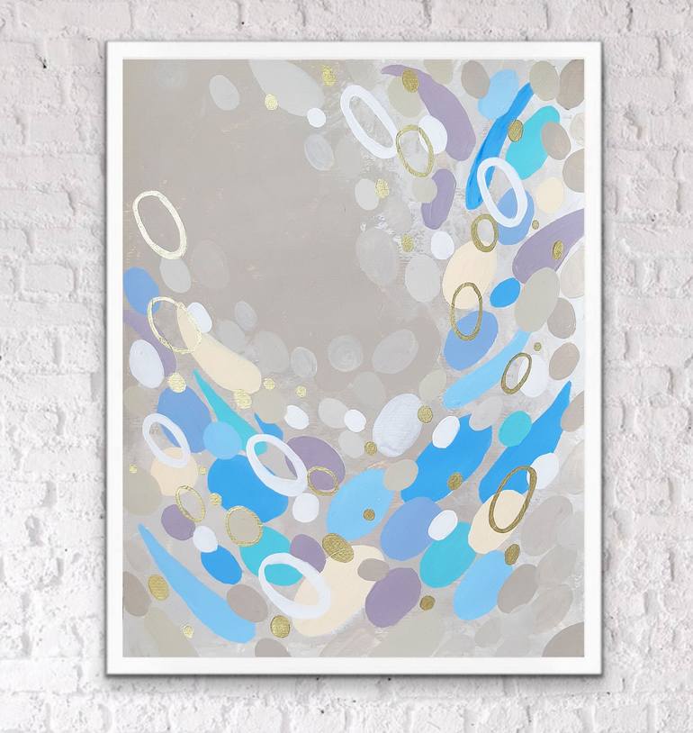 Original Abstract Painting by Alexandra Dobreikin