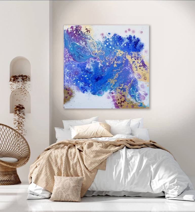 Original Abstract Painting by Alexandra Dobreikin