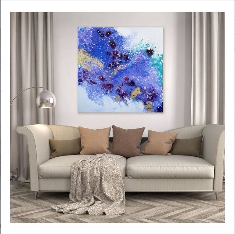 Original Abstract Painting by Alexandra Dobreikin