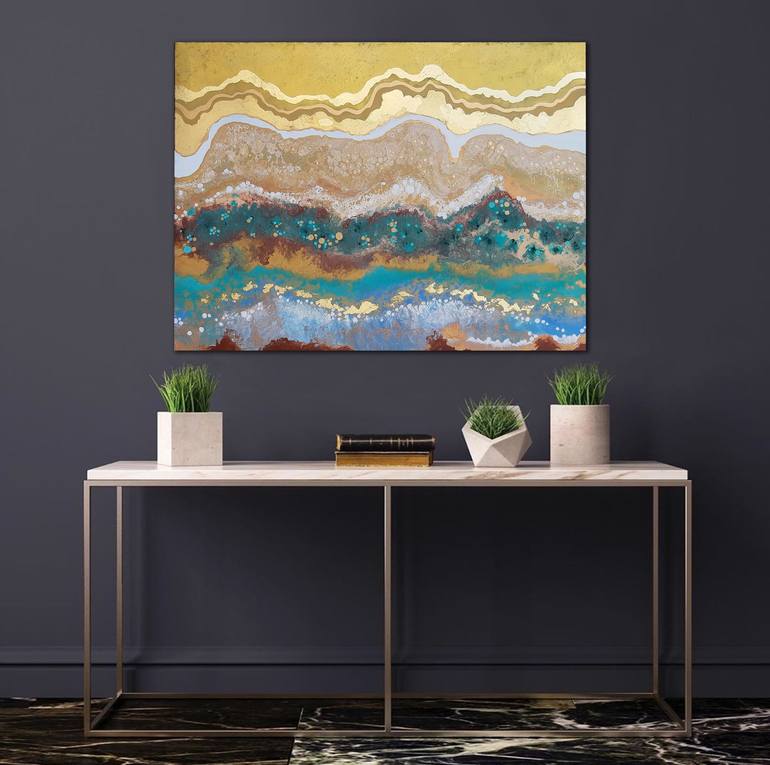 Original Abstract Painting by Alexandra Dobreikin