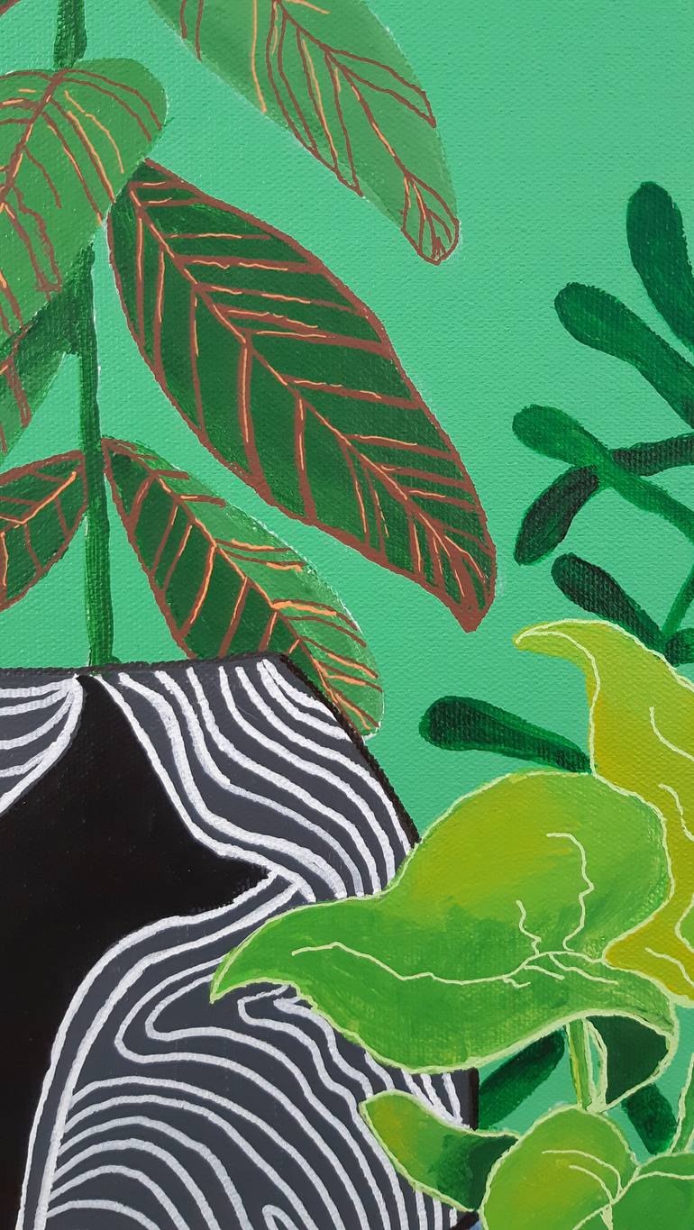 Original Impressionism Still Life Painting by Alexandra Dobreikin