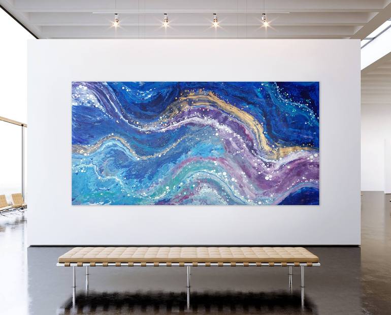 Original Abstract Painting by Alexandra Dobreikin