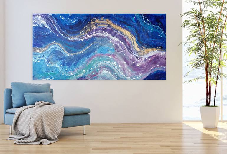 Original Abstract Painting by Alexandra Dobreikin