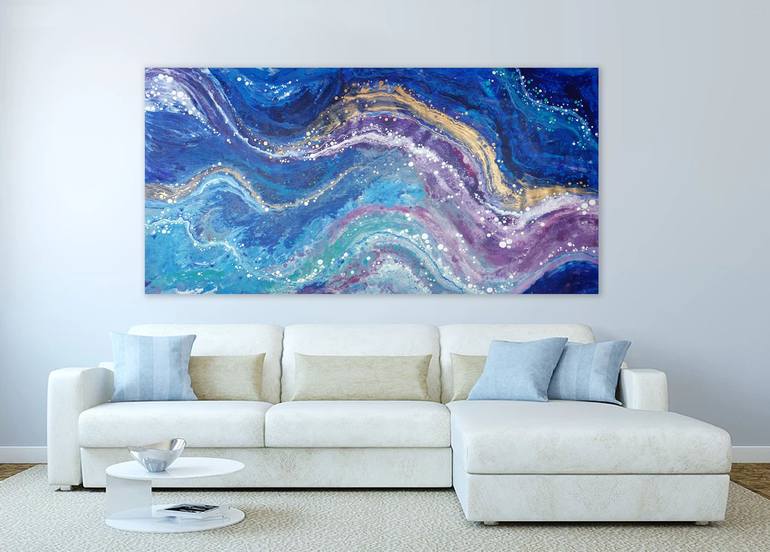 Original Abstract Painting by Alexandra Dobreikin