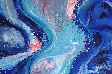 Original Abstract Paintings by Alexandra Dobreikin