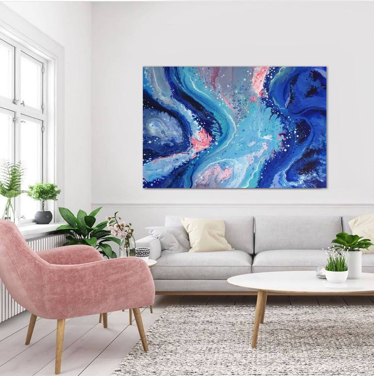 Original Abstract Painting by Alexandra Dobreikin