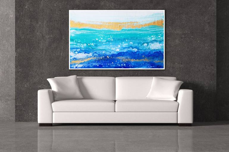 Original Abstract Painting by Alexandra Dobreikin