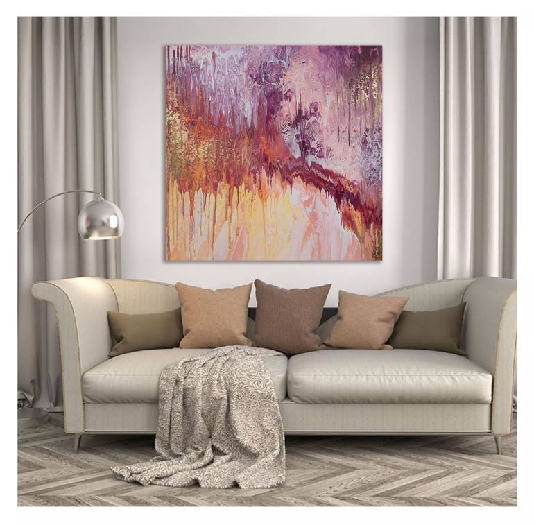 Original Abstract Painting by Alexandra Dobreikin