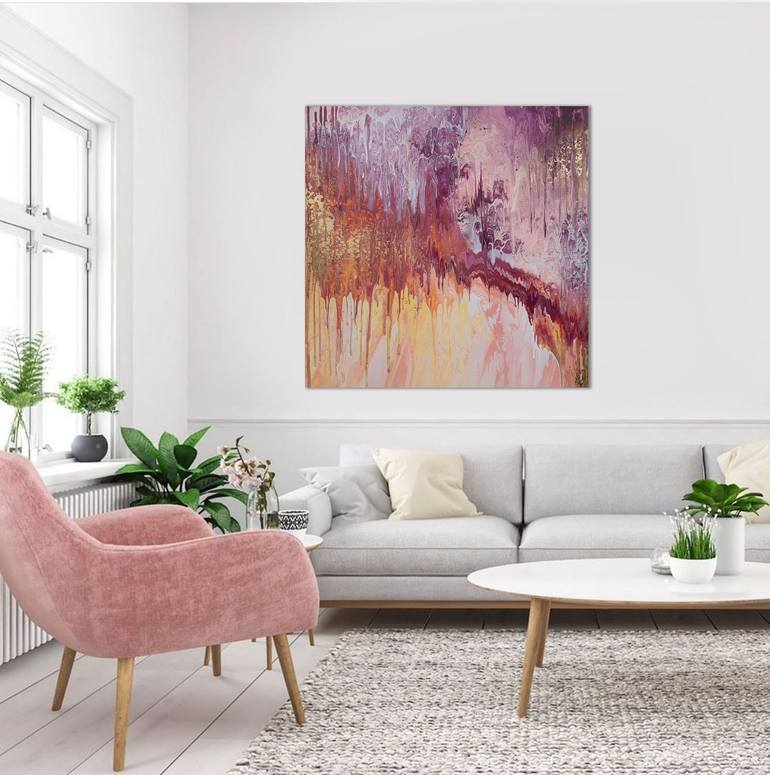 Original Abstract Painting by Alexandra Dobreikin