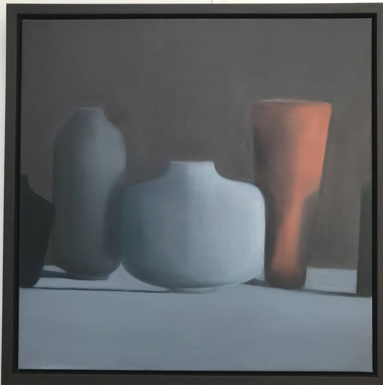 Original Conceptual Still Life Painting by Pascale Sola