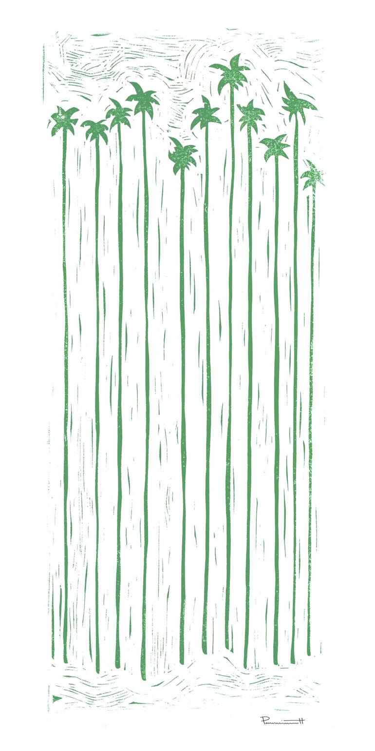 Print of Illustration Tree Printmaking by Valerie Perreault