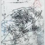 The Radius of Your Arms Outstretched - Trace Monotype by Valerie Perreault