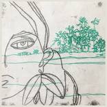 First Person - Trace Monotype by Valerie Perreault