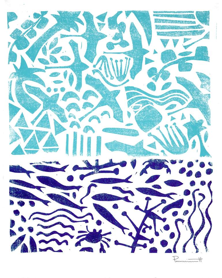 Print of Illustration Nature Printmaking by Valerie Perreault