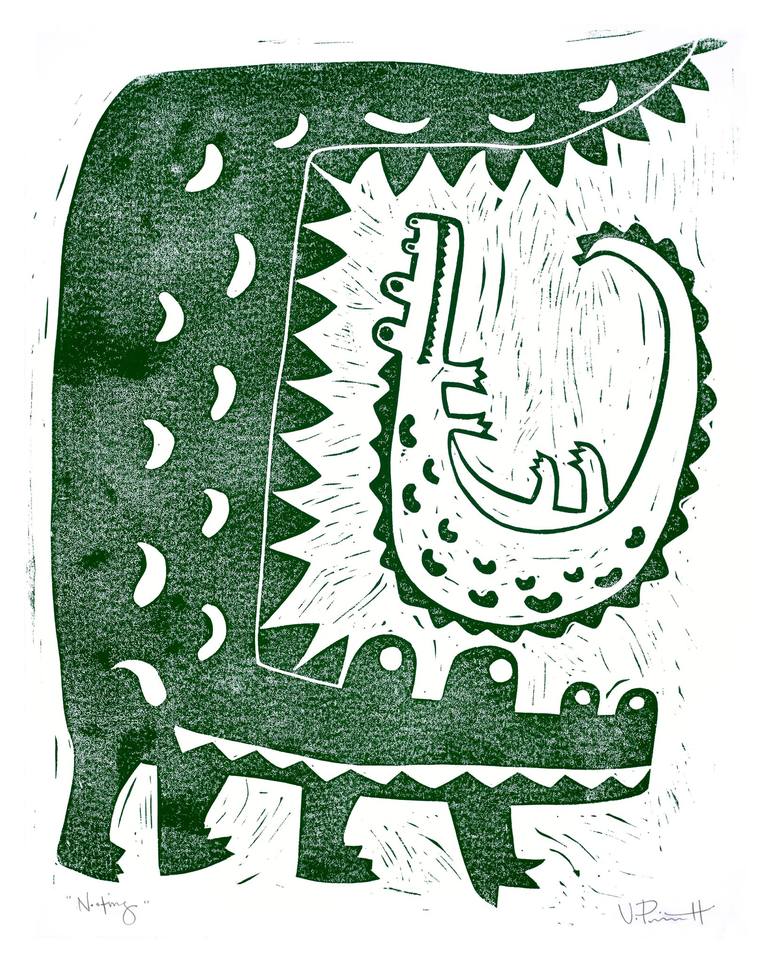 Print of Illustration Animal Printmaking by Valerie Perreault