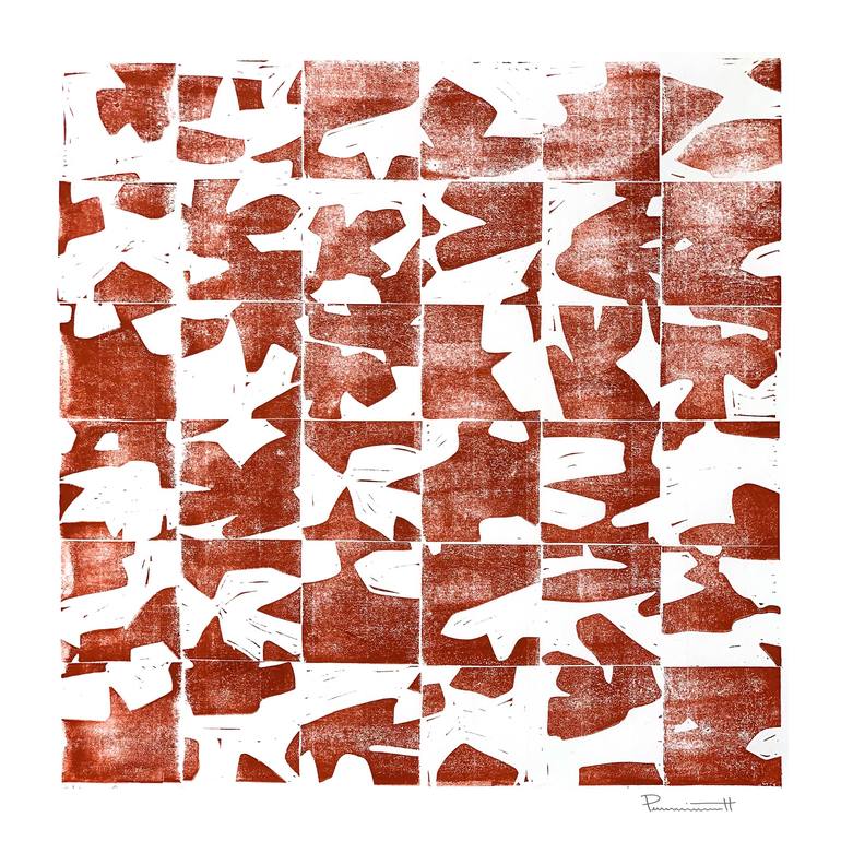 Print of Street Art Abstract Printmaking by Valerie Perreault