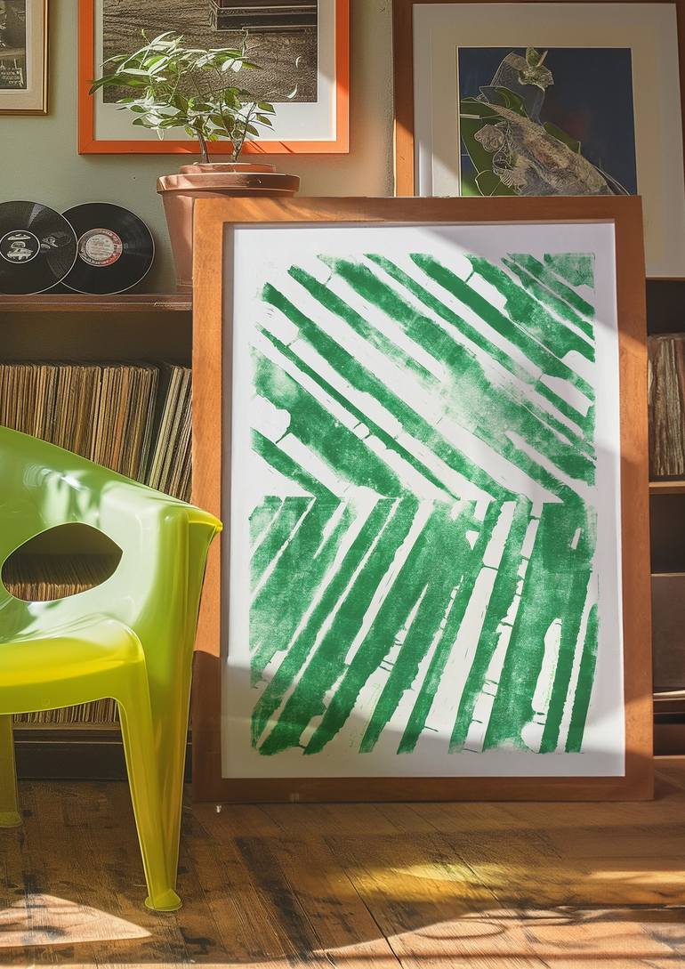 Original Modern Nature Printmaking by Valerie Perreault