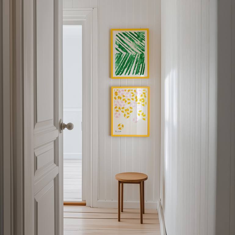Original Modern Nature Printmaking by Valerie Perreault