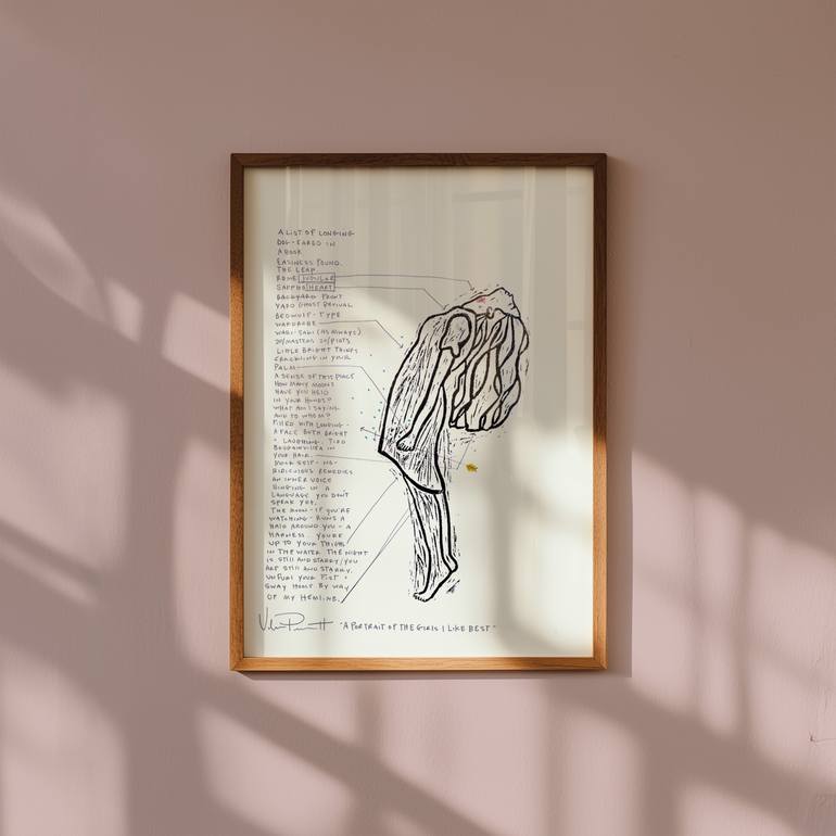 Original Modernism Women Printmaking by Valerie Perreault