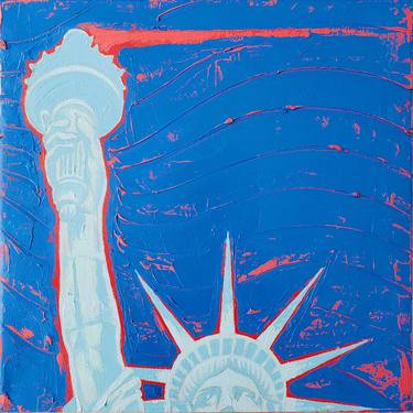 Saatchi Art Artist Rapheal Crump; Paintings, “Give Us Liberty - Patriot” #art