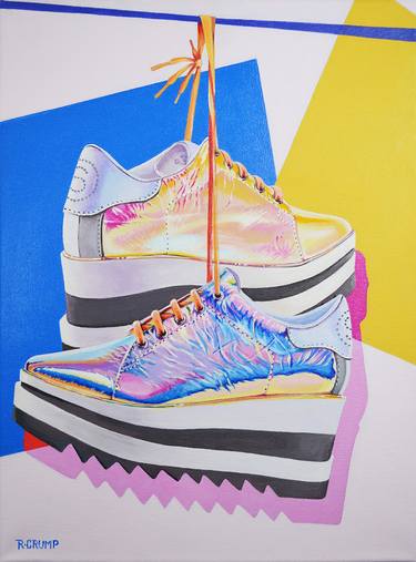 Original Fashion Paintings by Rapheal Crump