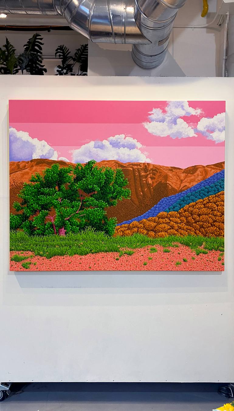 Original Contemporary Landscape Painting by Jose F Jimenez