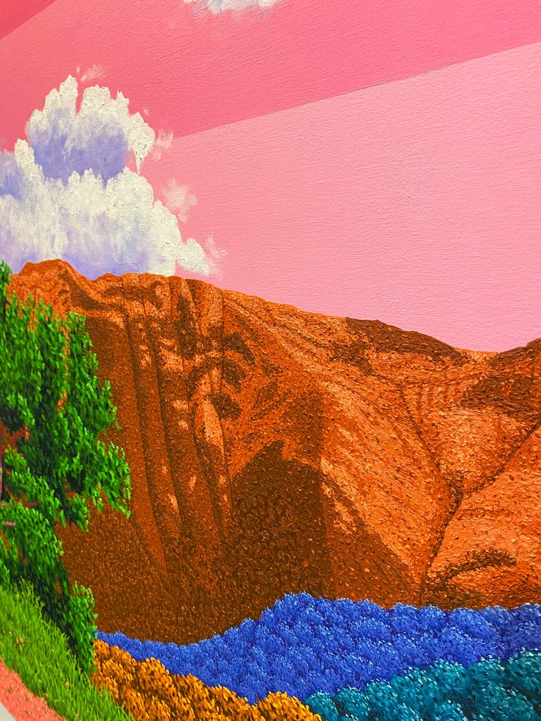 Original Contemporary Landscape Painting by Jose F Jimenez