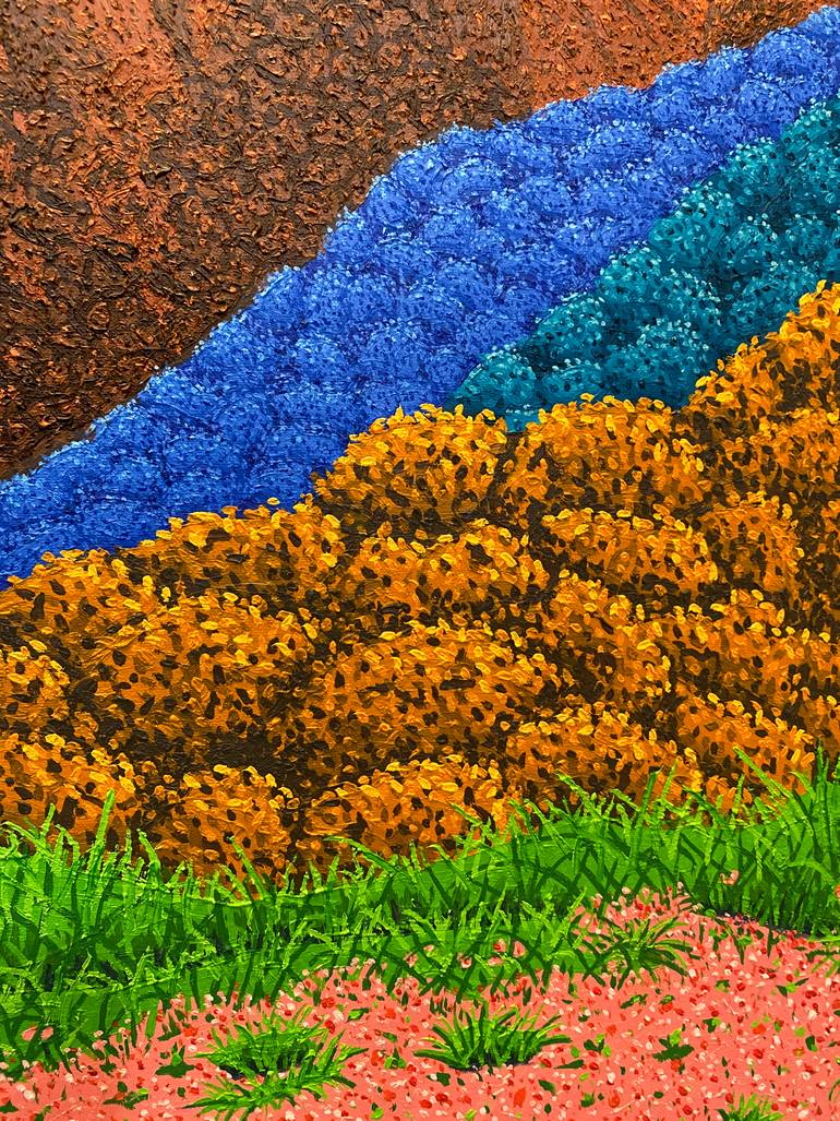 Original Contemporary Landscape Painting by Jose F Jimenez
