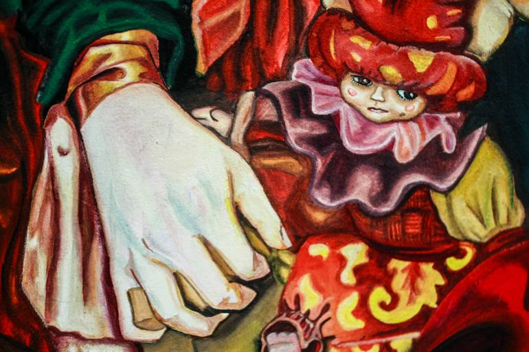 Original Figurative Pop Culture/Celebrity Painting by Lucia Monico