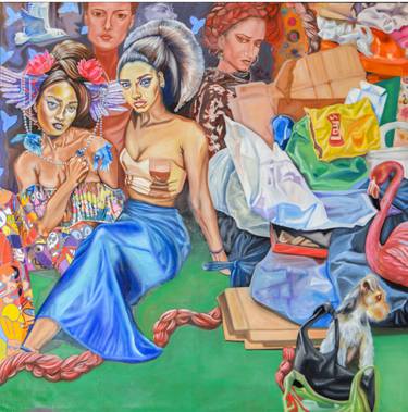 Print of Figurative Popular culture Paintings by Lucia Monico