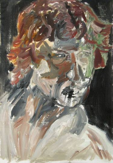 Original Portrait Painting by Charles Olsen