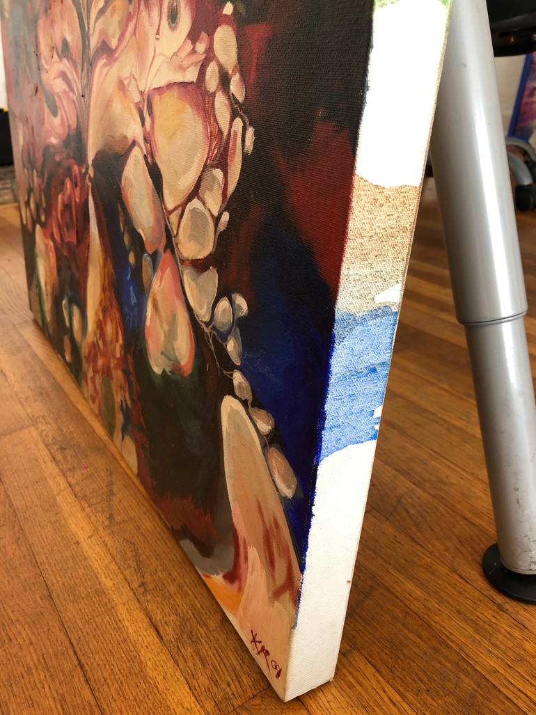 Original Abstract Expressionism Abstract Painting by Katie Ryan