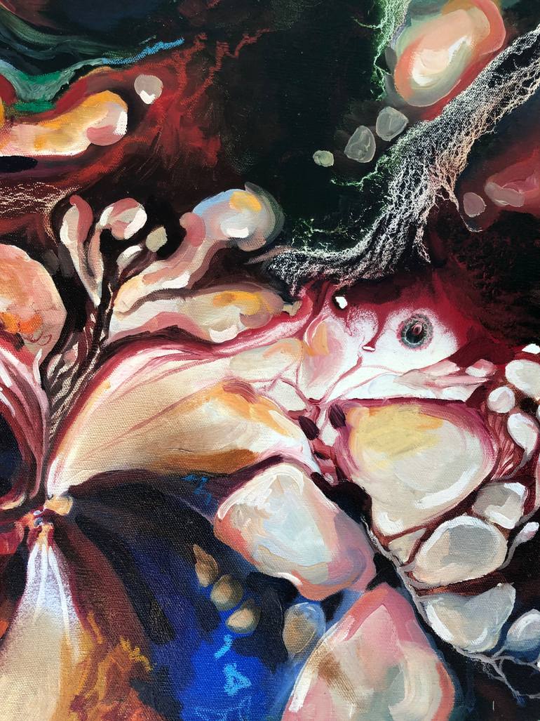 Original Abstract Expressionism Abstract Painting by Katie Ryan